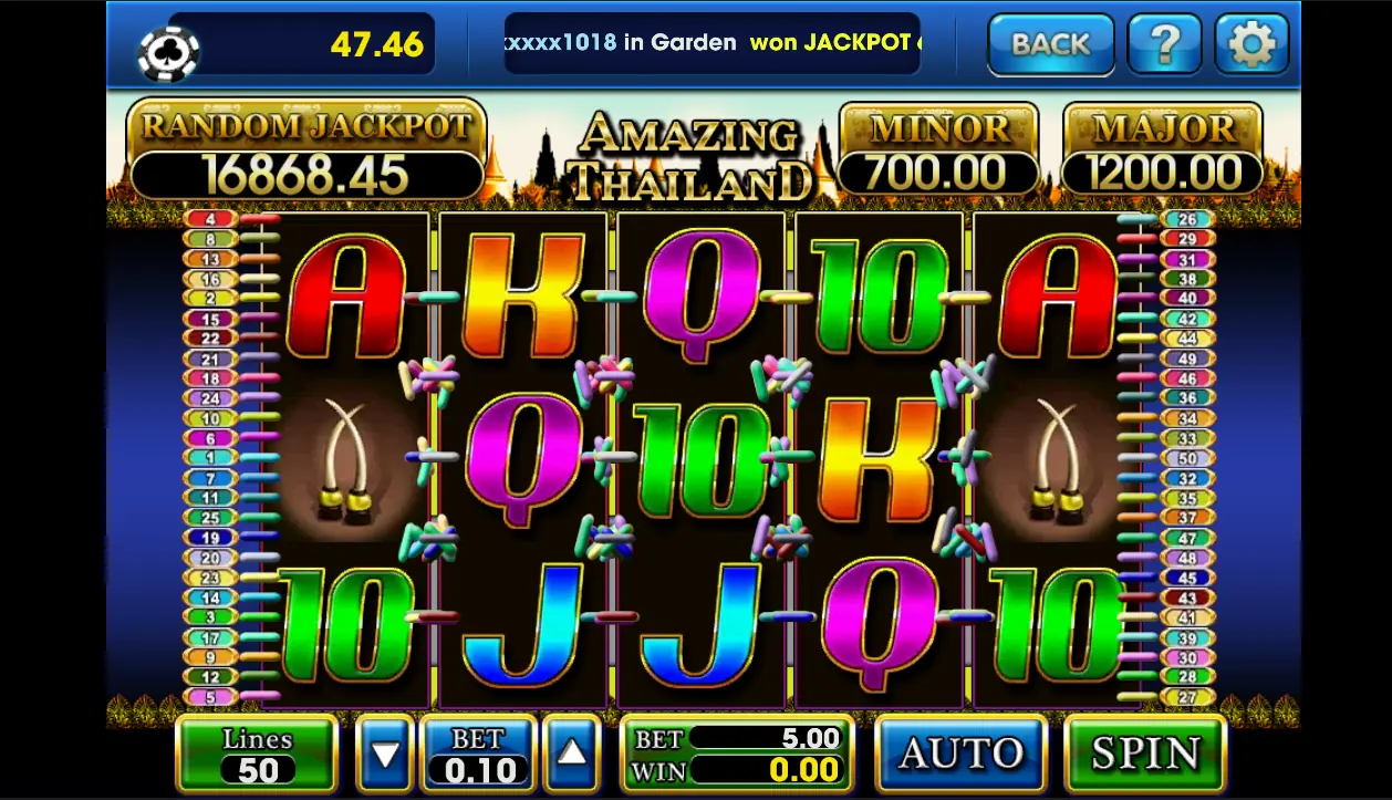 Amazing Thailand slot game
